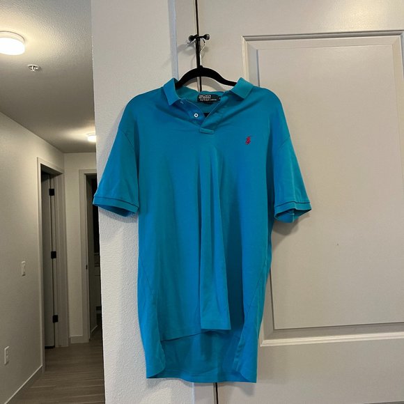 Polo Ralph Lauren Button T-Shirt‎ - Picture 1 of 4